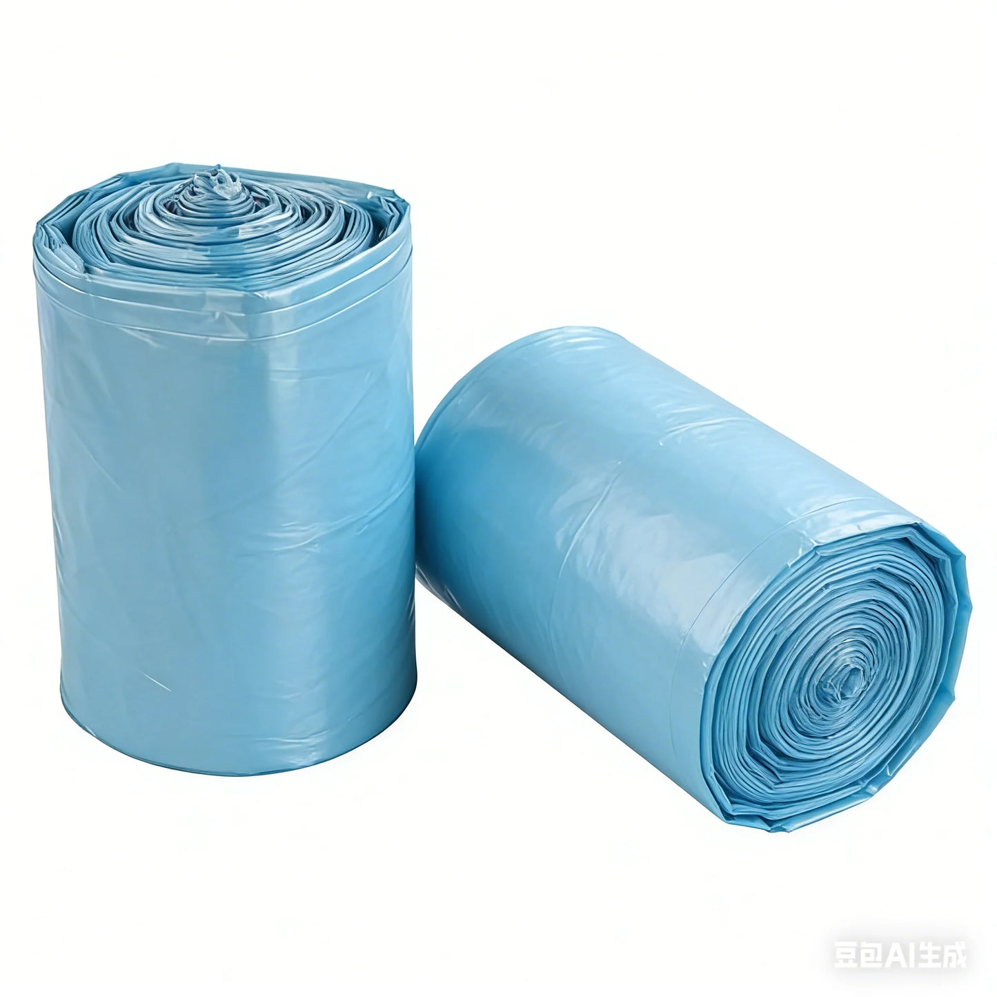 300-Pack Household Blue Trash Bags