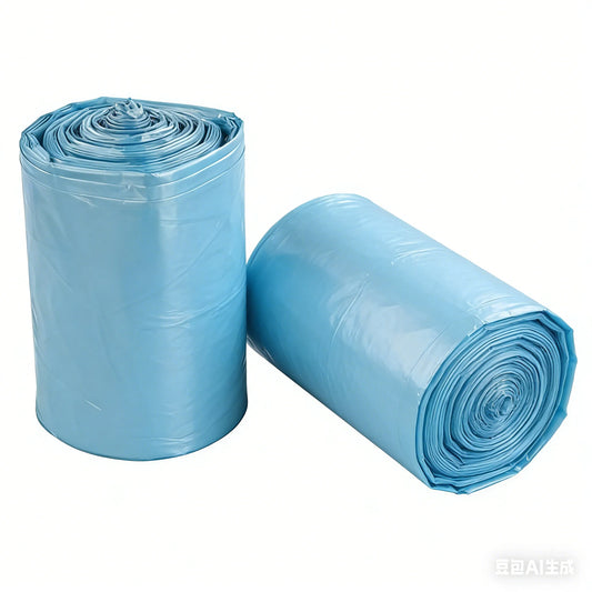 300-Pack Household Blue Trash Bags