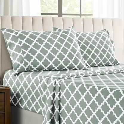 Luxurious Printed Bed Sheets