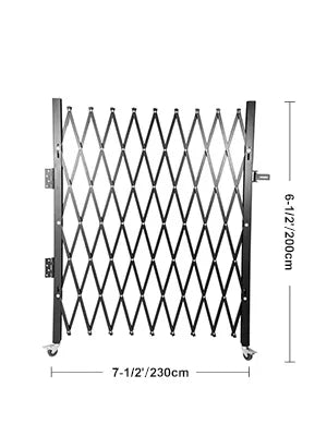 Single Folding Security Gate