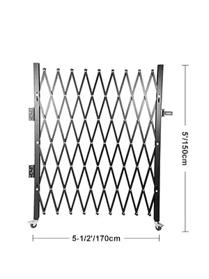 Single Folding Security Gate