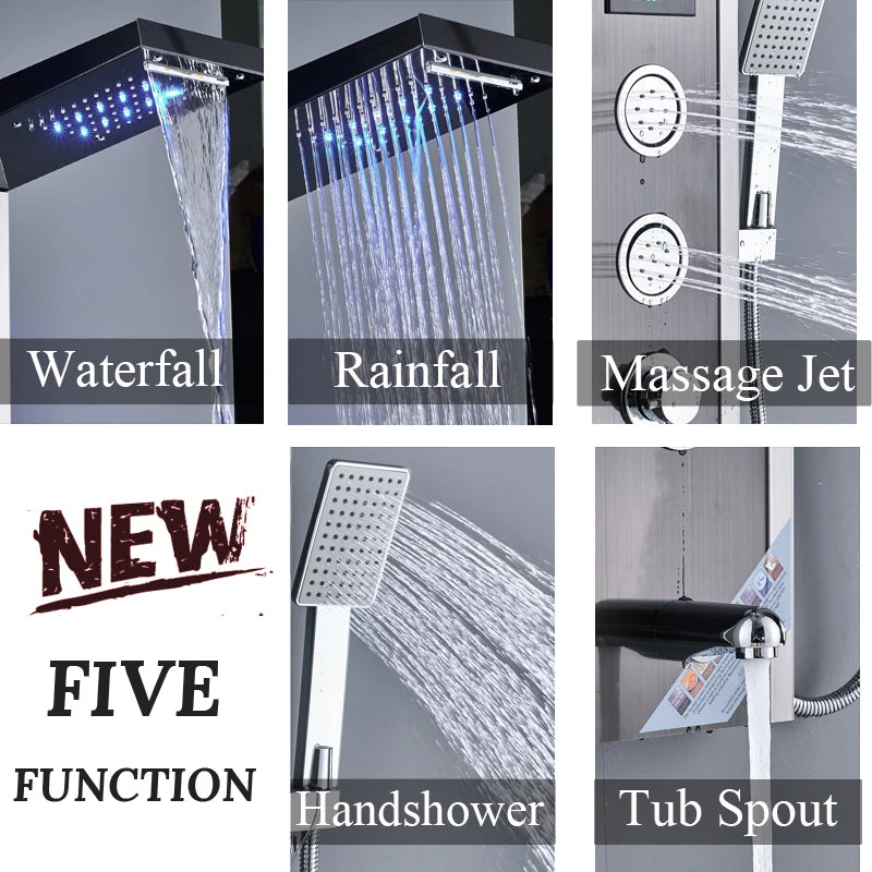 Luxury LED Shower Panel