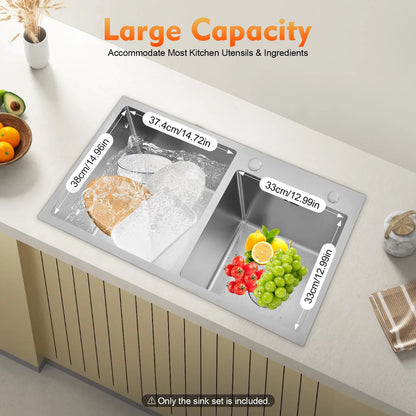 Sturdy Stainless Steel Kitchen Sink