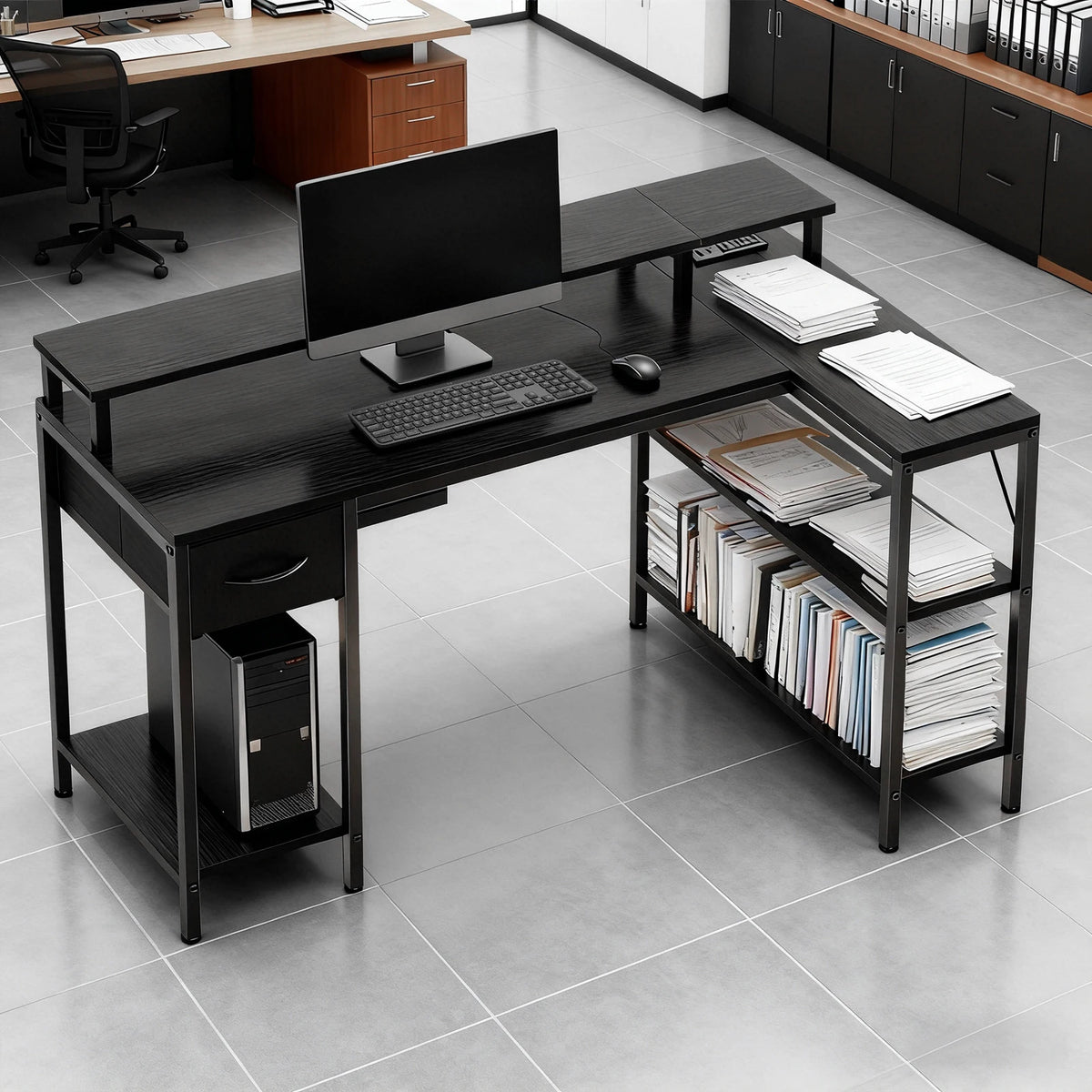 L Shaped Gaming Desk