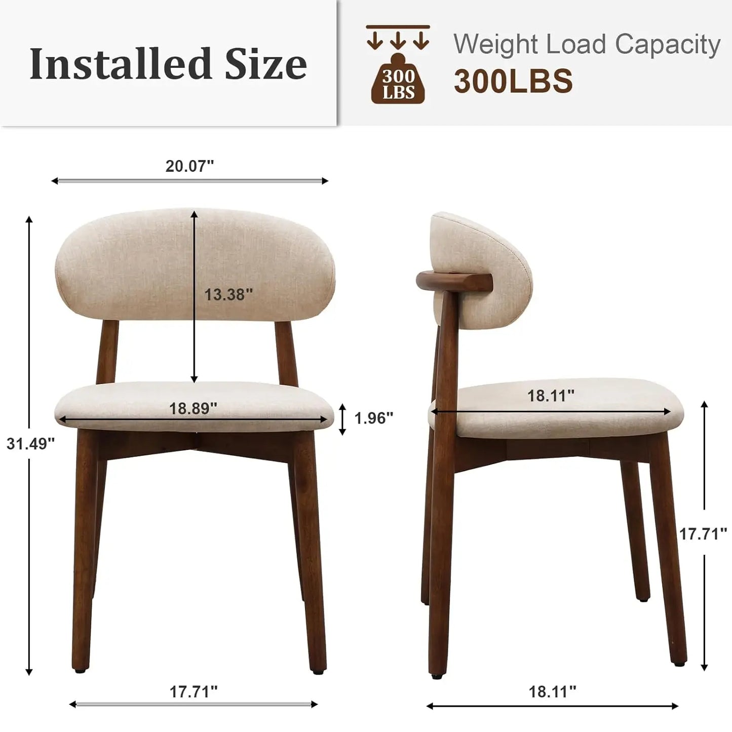 Dining Chairs Set of 4