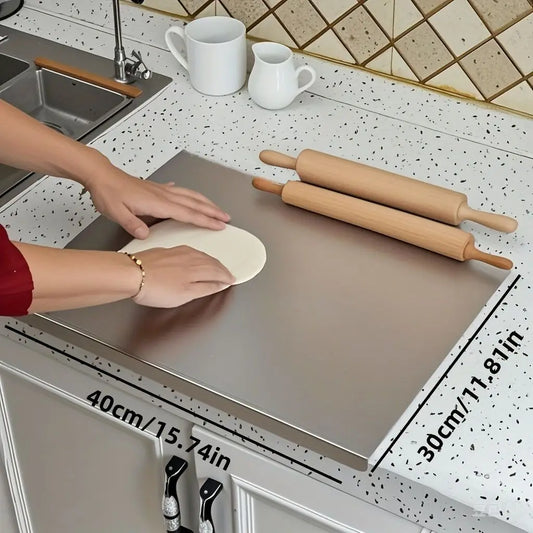 Large Stainless Steel Cutting Board