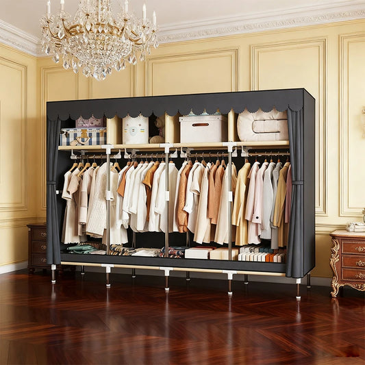 Heavy Duty Fabric Wardrobe