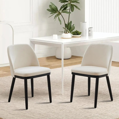 Upholstered Dining Chairs Set of 2