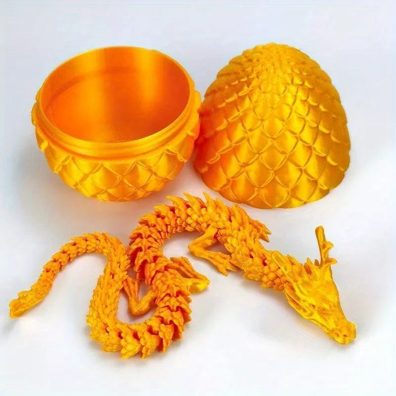 3D Printed Dragon Egg with Dragon