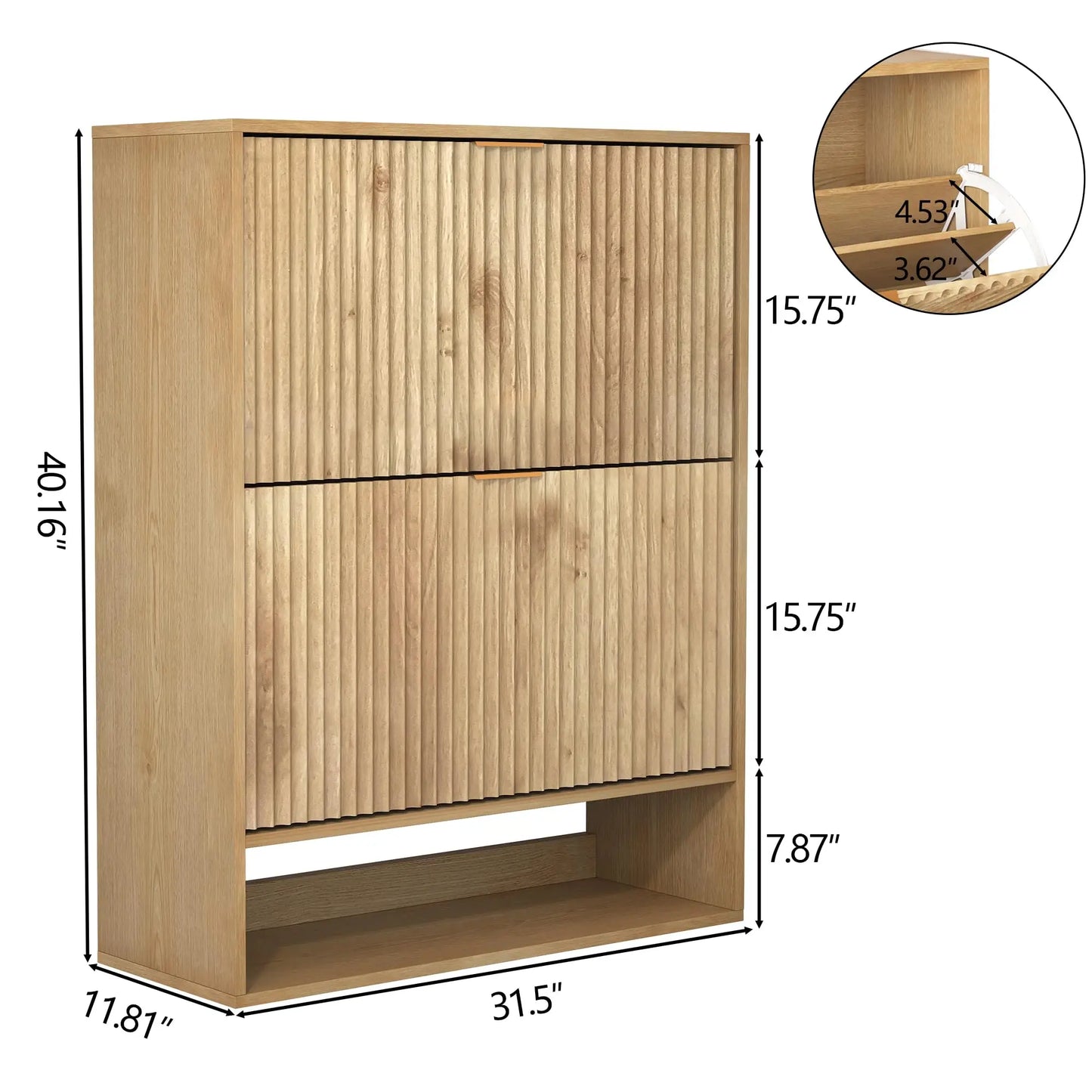 31.5" Shoe Storage Cabinet