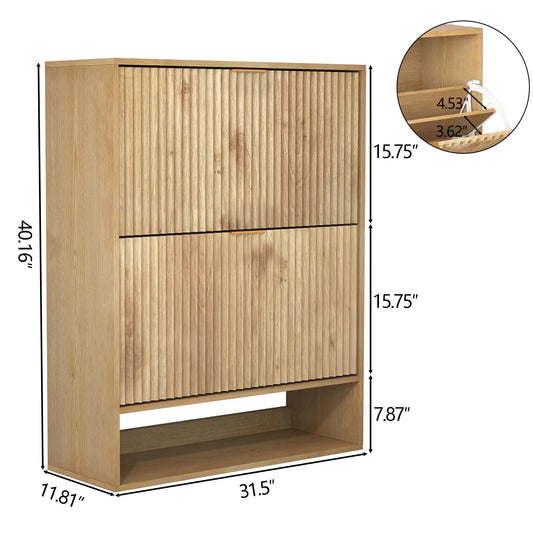 31.5" Shoe Storage Cabinet