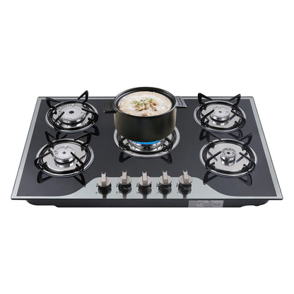 5 Burner Built-In Gas Stove