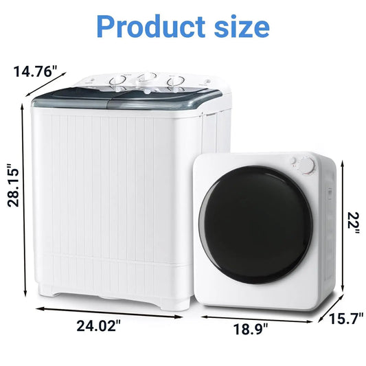 Portable Washer and Dryer Combo Set