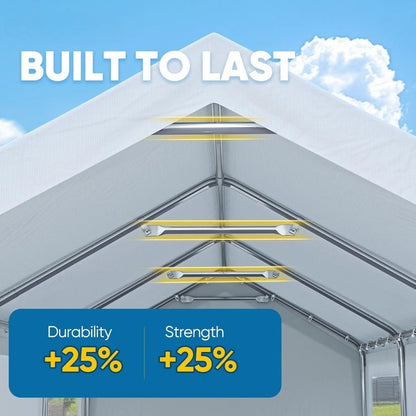 10x20 ft Heavy Duty Carport
