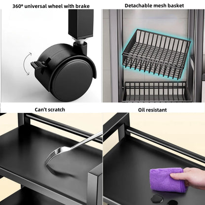 Multi-functional removable cabinet