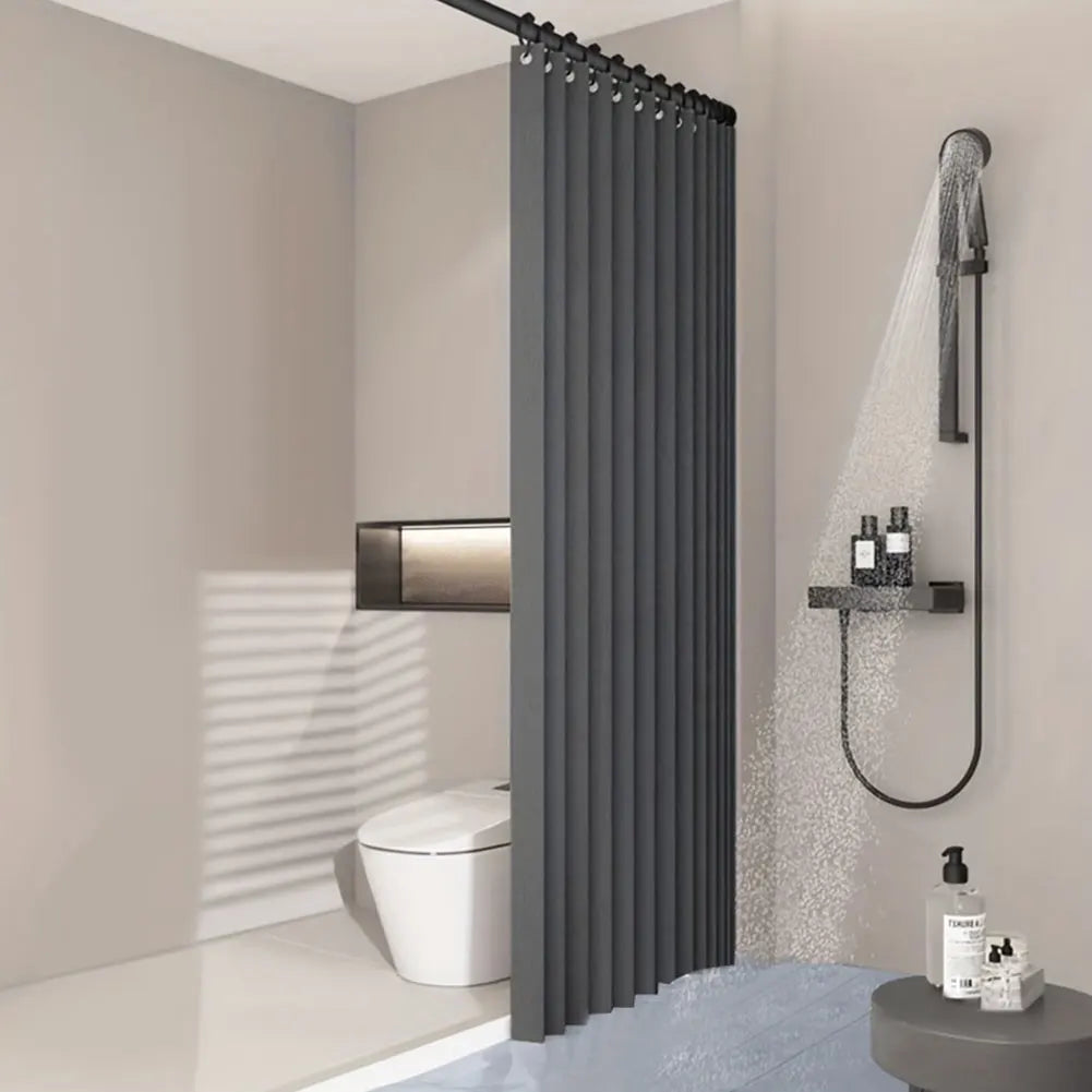 Foldable Magnetic Shower Curtain