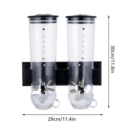 Wall-mounted 2 Barrel Dispenser