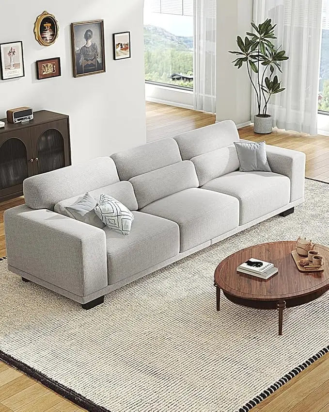 3 Seater Sofa Couch with Deep Seats