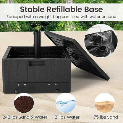 3-in-1 Patio Umbrella Base