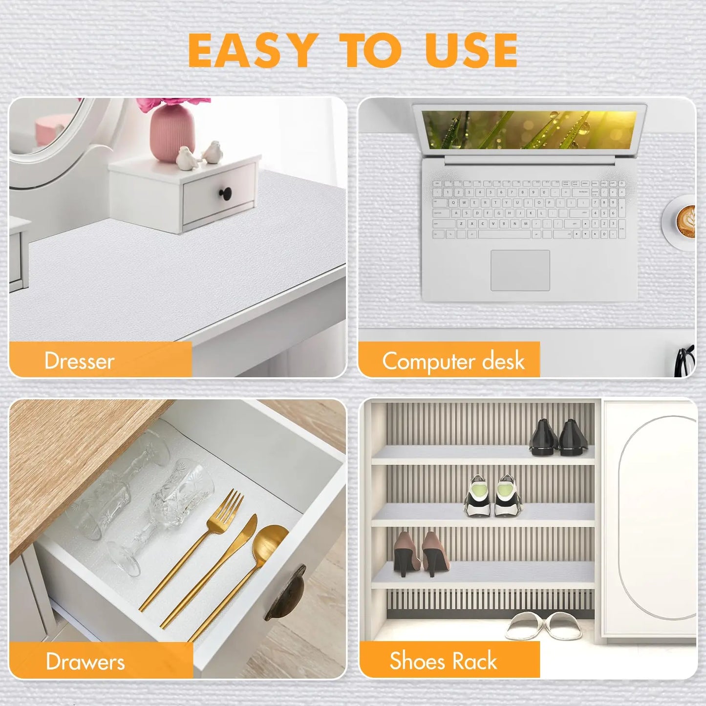 1pc Drawer and Shelf Liner