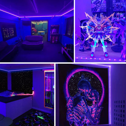 3/5M Purple LED Strip Light