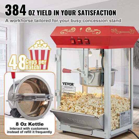 8/12Oz Electric Popcorn Maker