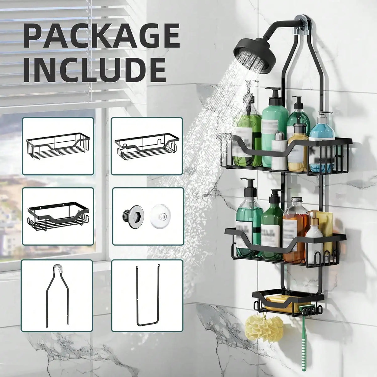 Hanging Shower Rack