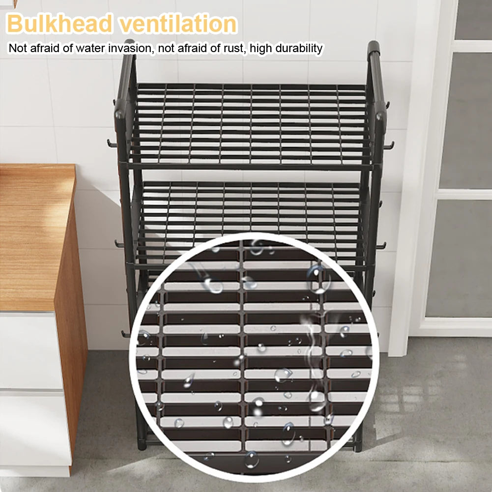 5-Shelf Adjustable Storage Shelves