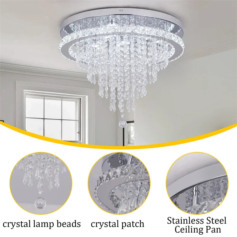 Luxury Crystal Ceiling Lamp