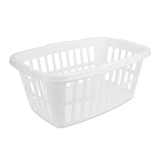 Laundry Baskets Plastic White