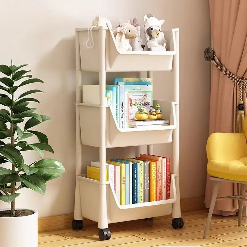 Multi layer wheeled storage car