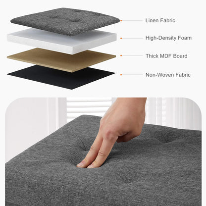 Storage Footstool Bench