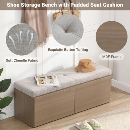49" Shoe Storage