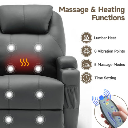 Recliner Chair with Massage