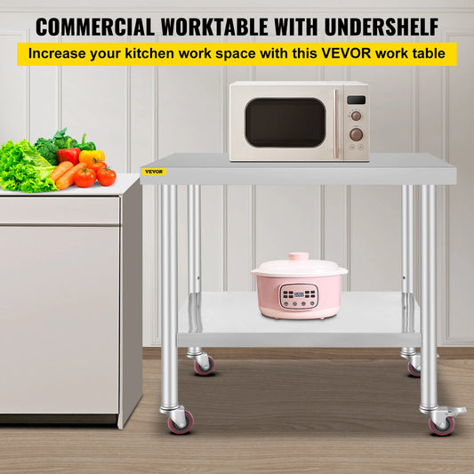 Stainless Steel  Prep Table