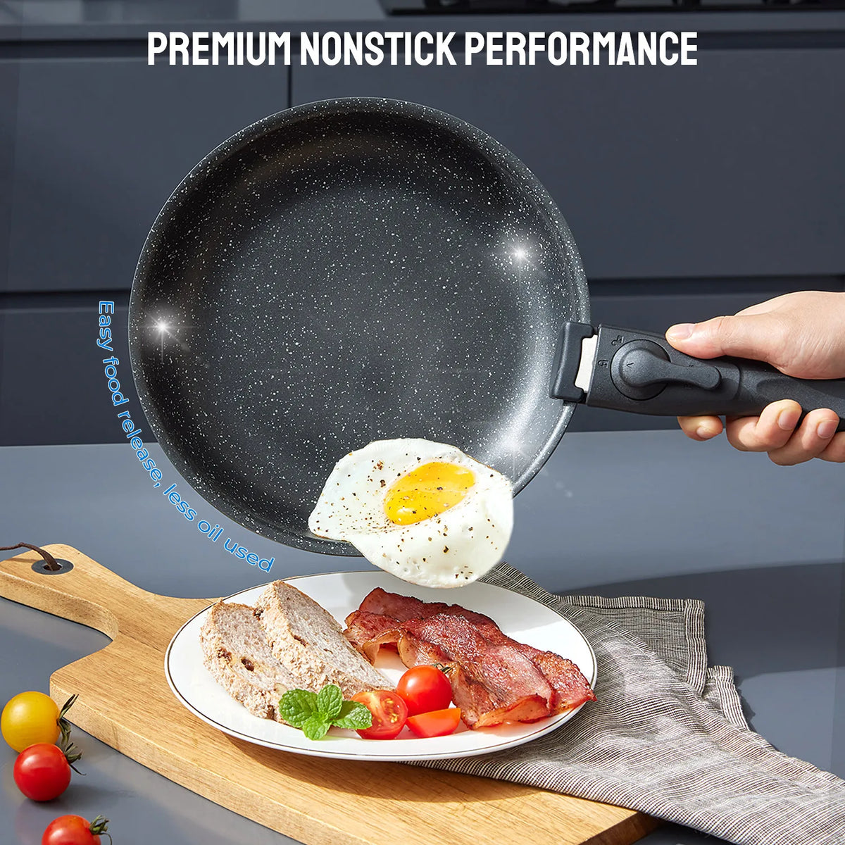 Induction Cookware Set 10 Pieces,