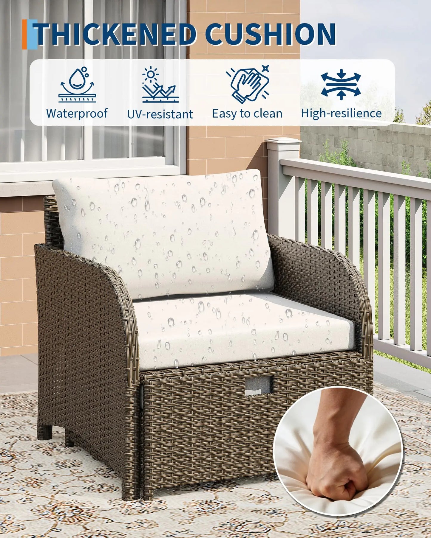 5-Piece Patio Furniture Set