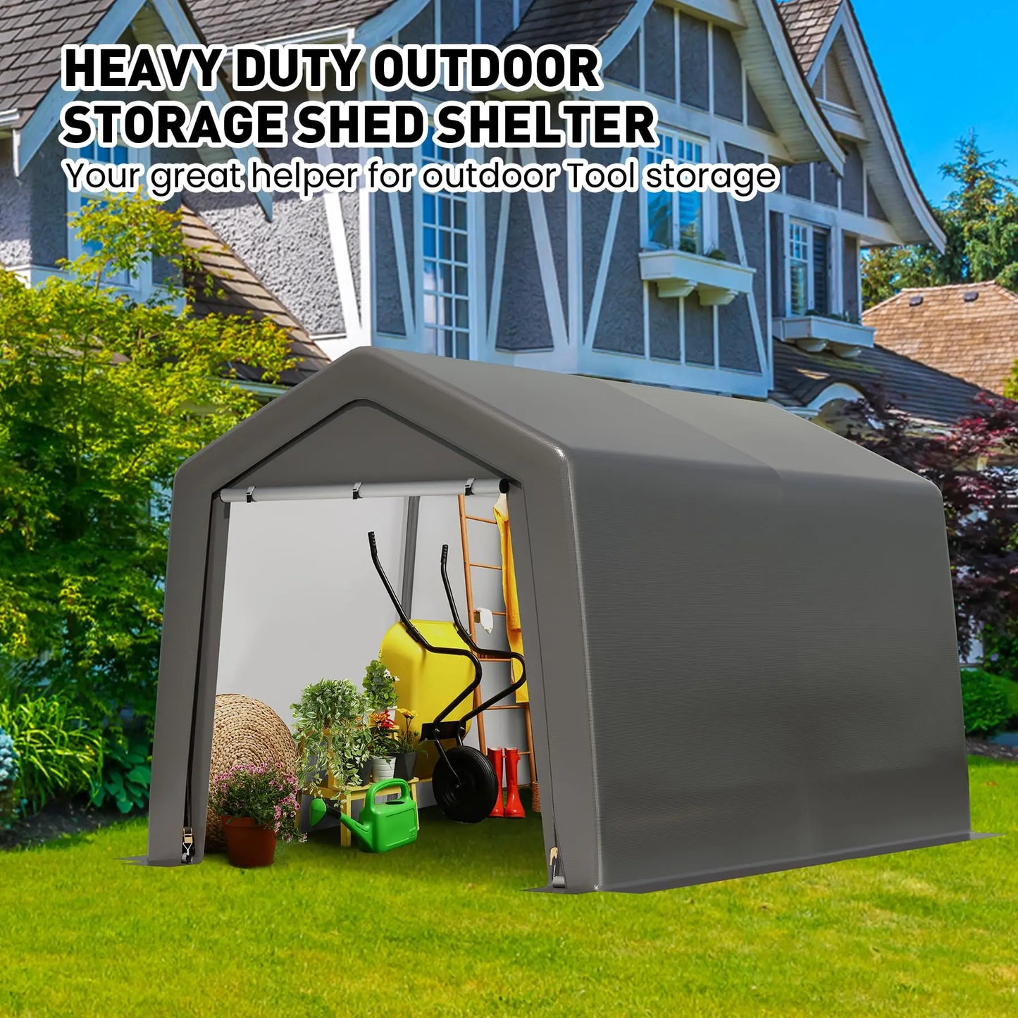 Outdoor Portable Storage Shed