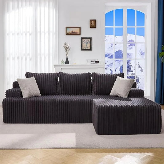 L-Shaped 3-Seat Sectional