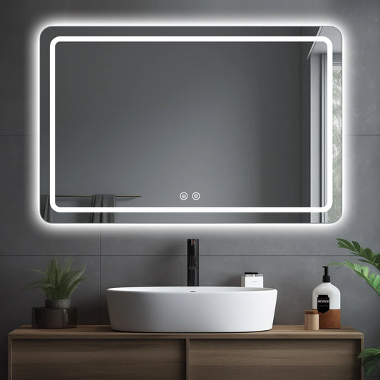 32x40 inch LED Bathroom Mirror