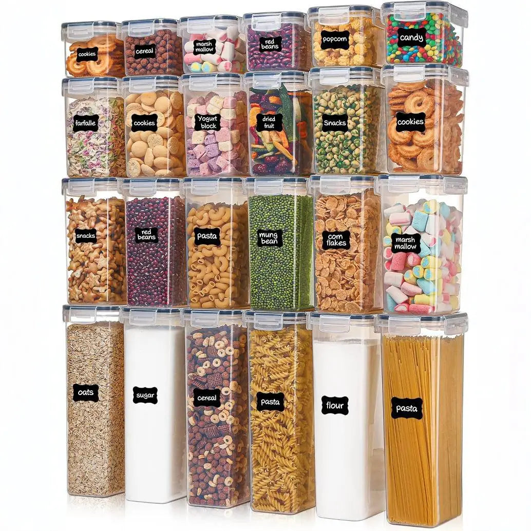 24pcs  airtight food containers