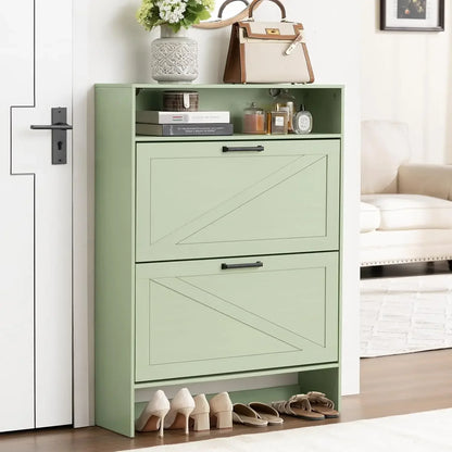 Freestanding Shoe Storage Cabinet