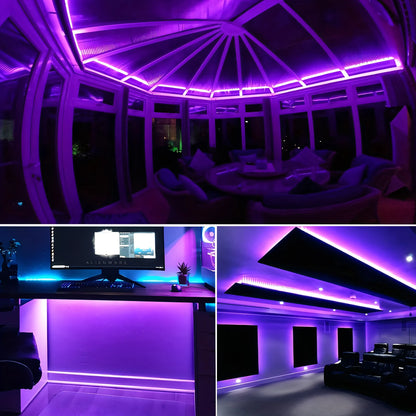 3/5M Purple LED Strip Light