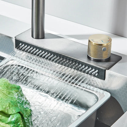 Brushed Nickel Stainless Steel Kitchen