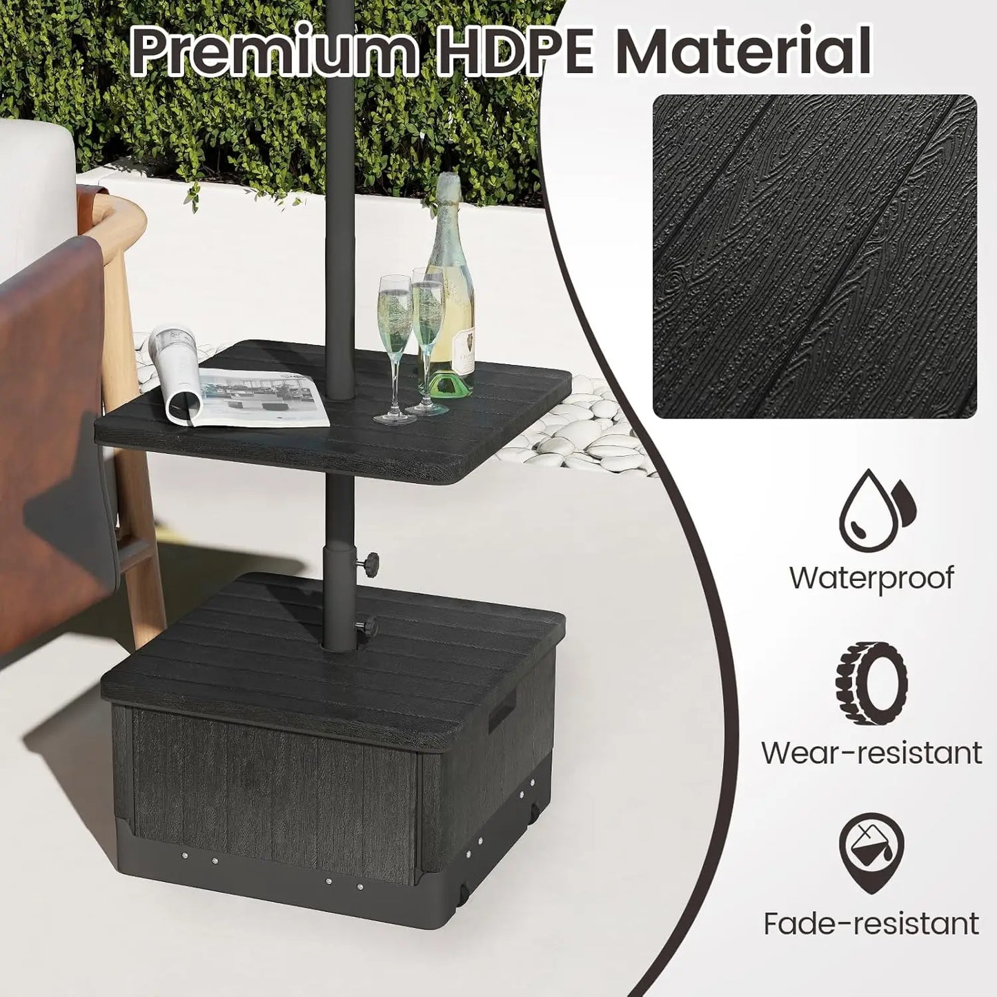 3-in-1 Patio Umbrella Base