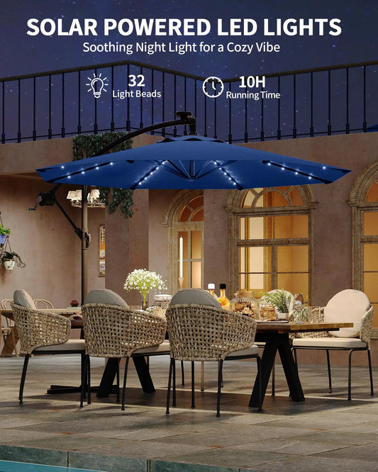 10FT Offset Patio Umbrella
