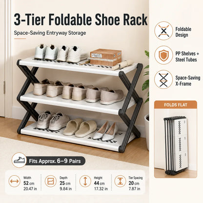 Foldable Shoe Rack