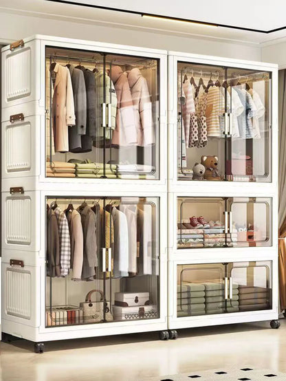 Thickened Multi-Layer Plastic Storage Cabinet