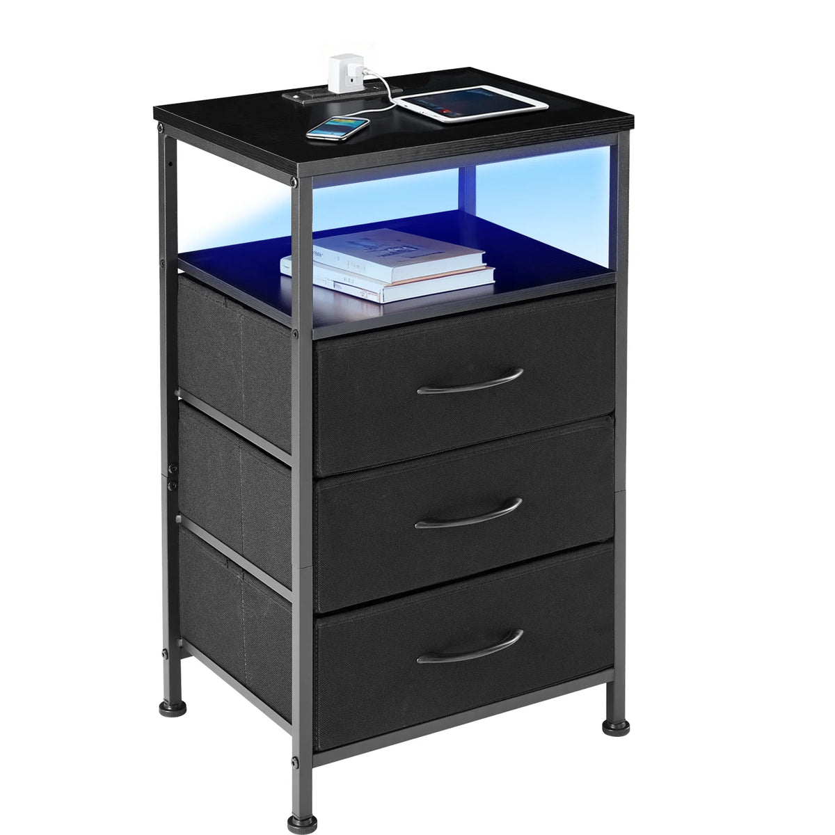 3 Fabric Drawers Cabinets