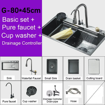 Multifunction 304 Stainless Steel Sink